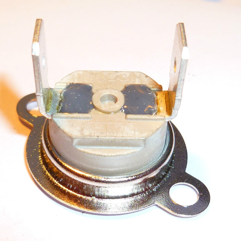 THERMAL SWITCH 6 TEMP. VARIANTS AVAILABLE (10A RATED 240v 3A RATED